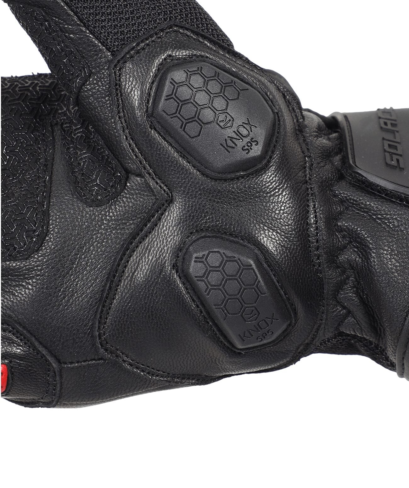 Solace Rival Carbon CE Gloves - Black Red