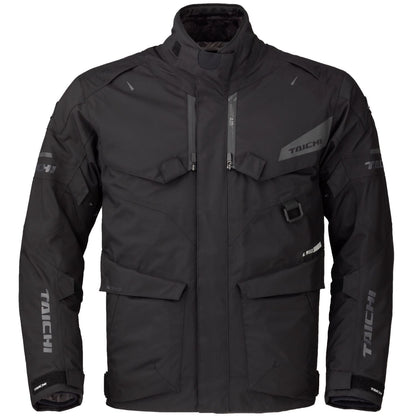 Motorcycle riding all season jacket with thermal liners and raincover CE level 2