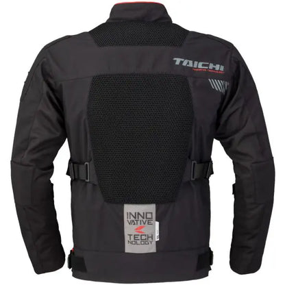 Motorcycle riding jacket 3D mesh black grey