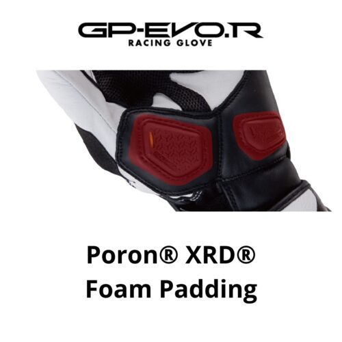 Motorcycle full gauntlet racing glove - developed by Motogp Team - knox sps