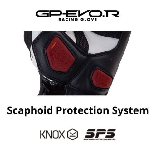 Motorcycle full gauntlet racing glove - developed by Motogp Team - knox sps