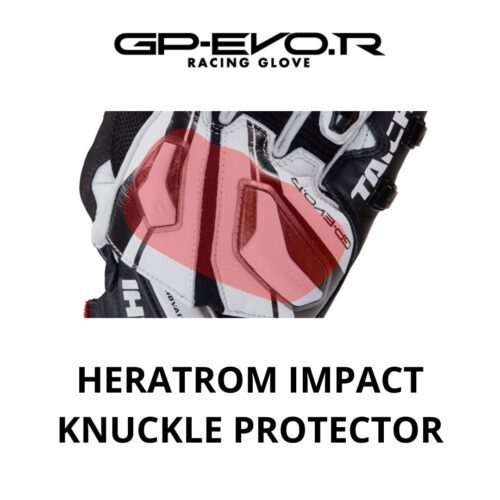 Motorcycle full gauntlet racing glove - developed by Motogp Team - knox sps