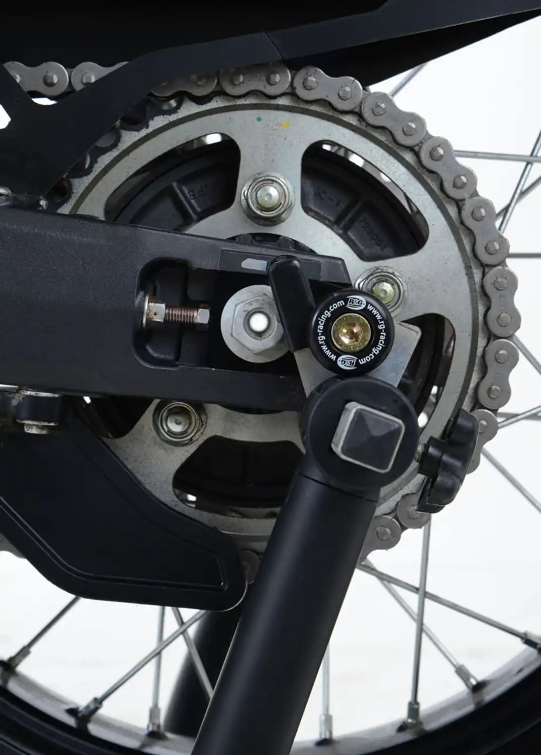 Motorcycle maintenance paddock stand bobbins black for honda cb/cbr650r