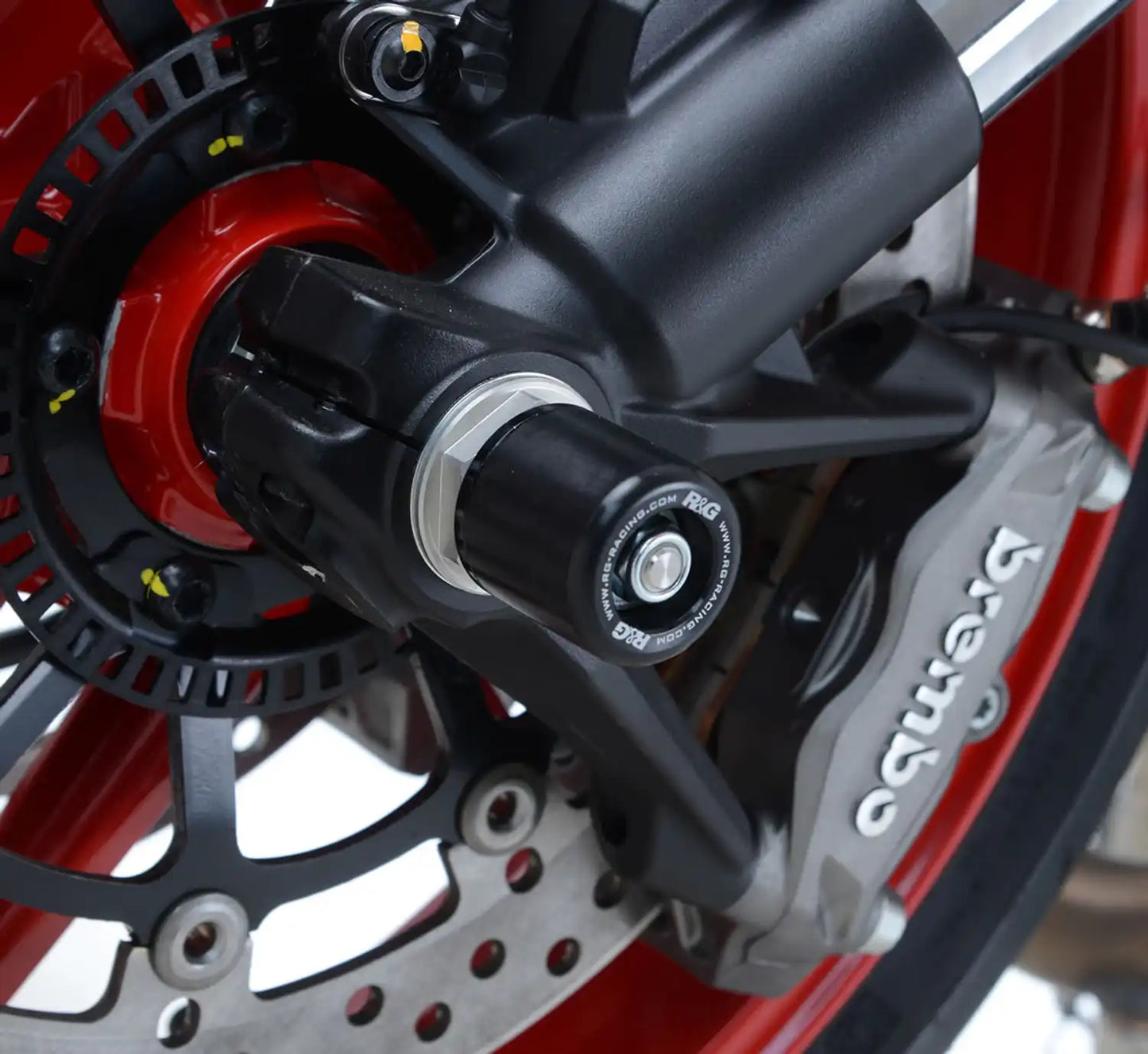 Motorcycle fork protectors black for variable ducati models