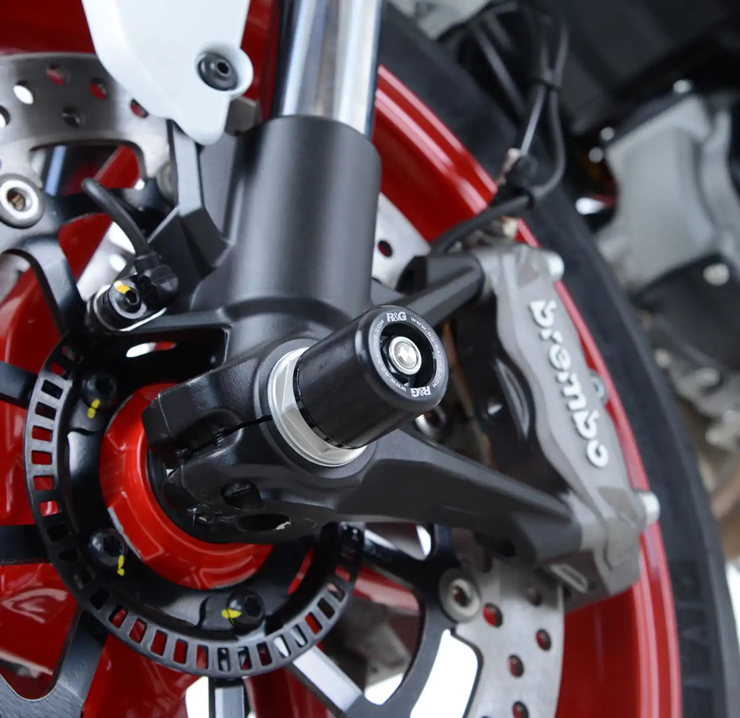 Motorcycle fork protectors black for variable ducati models