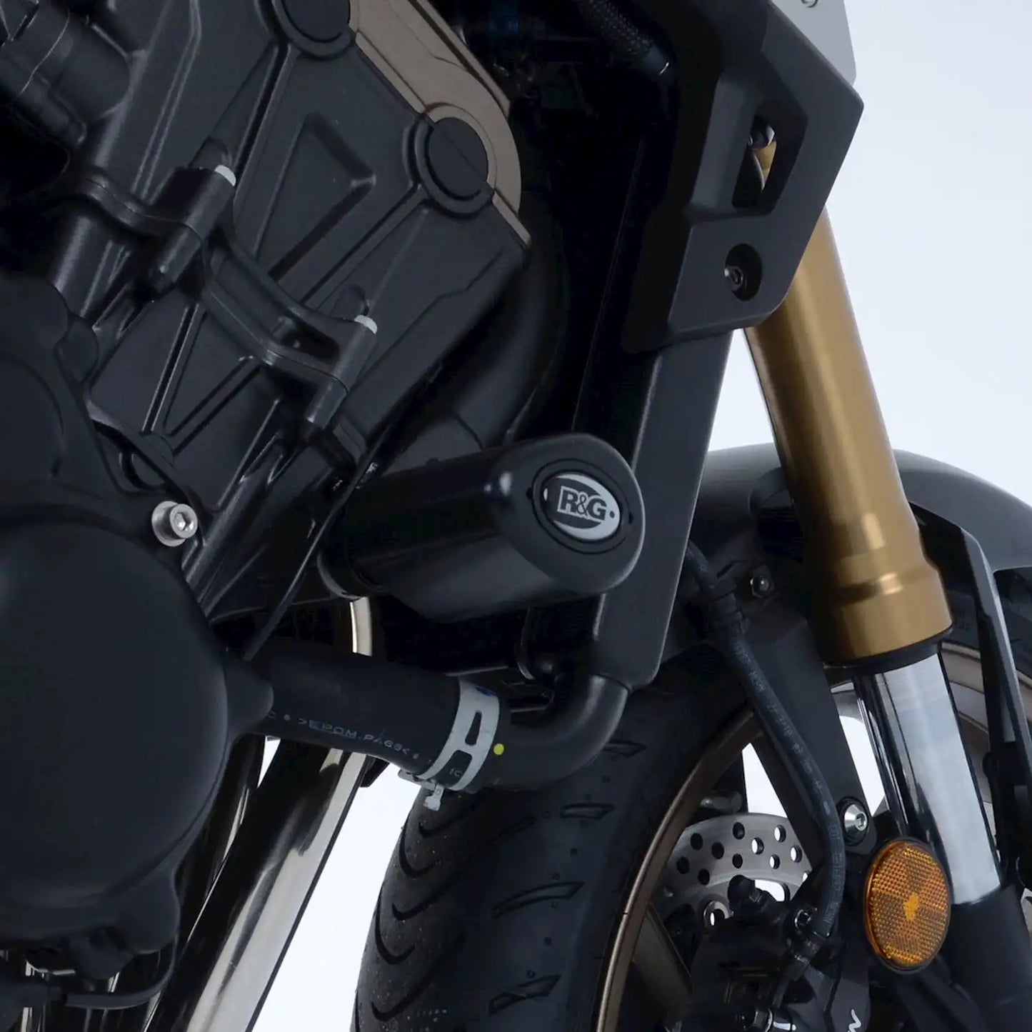 Motorcycle Crash guard / frame slider black for honda cb650r 19+ 