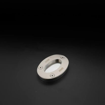 Motorcycle side stand protector / extender silver for kawasaki versys 650 / ZH2