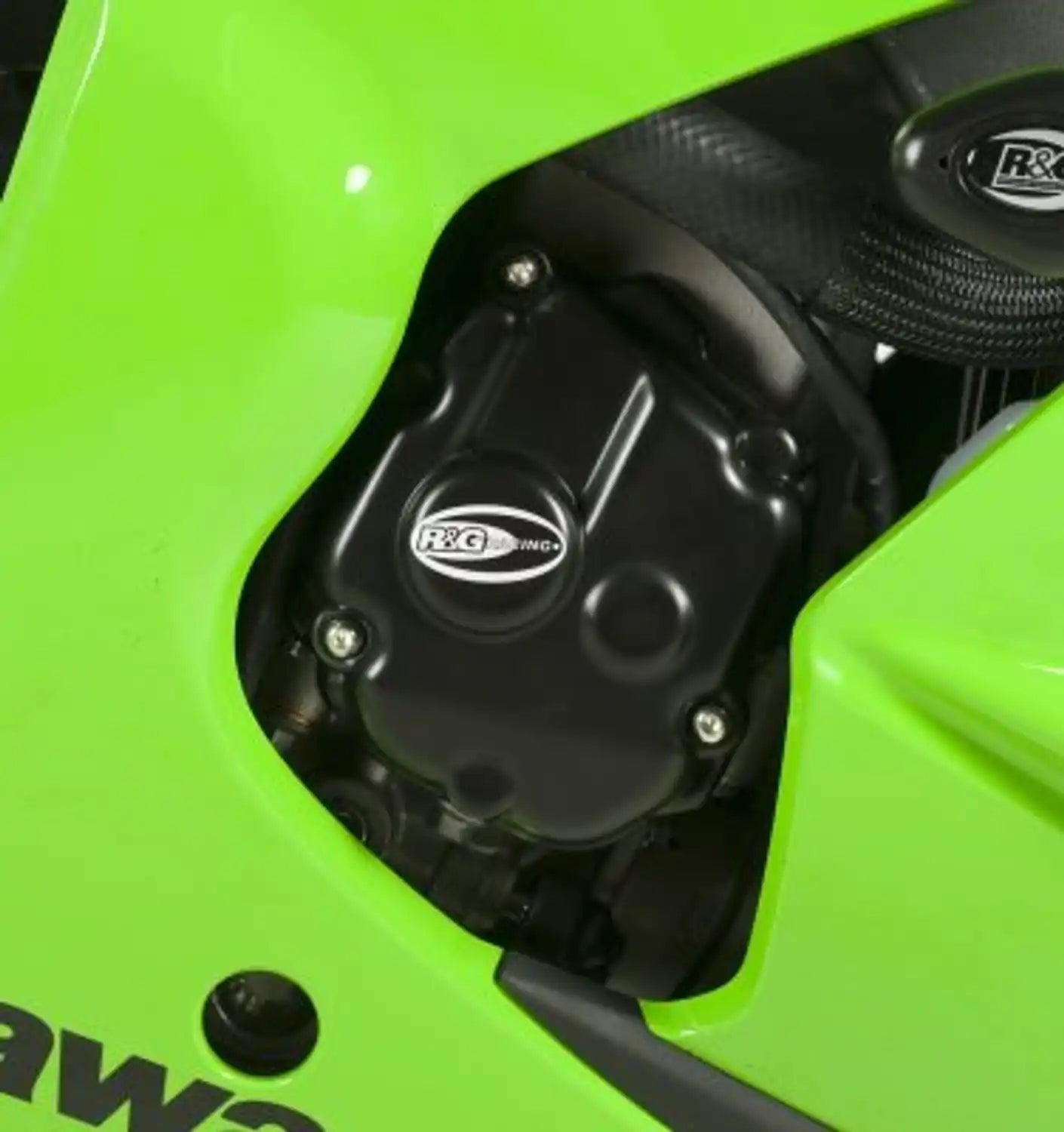 Motorcycle engine protect cover kit / case cover black for kawasaki zx10r 11+ 