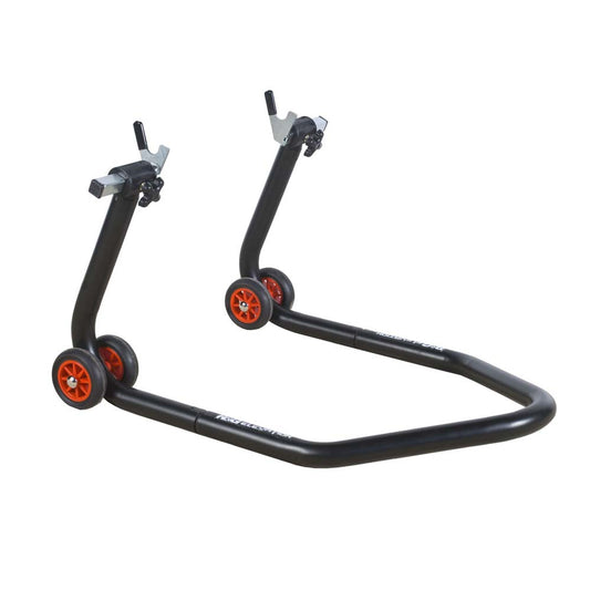 Motorcycle paddock stand black for rear