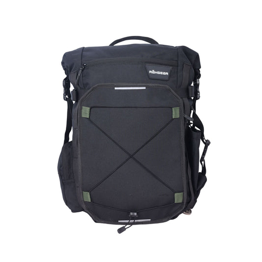 Motorcycle 25L black tail bag waterproof 