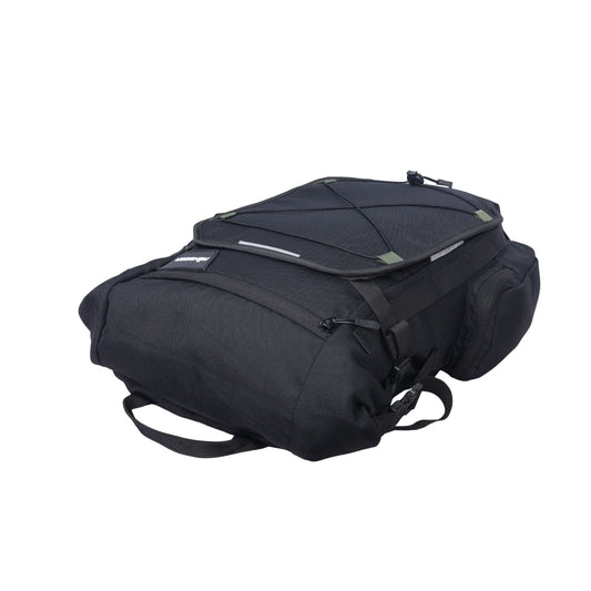 Motorcycle 25L black tail bag waterproof 