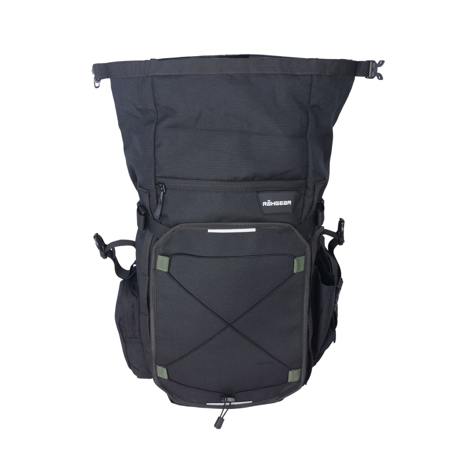 Motorcycle 25L black tail bag waterproof 