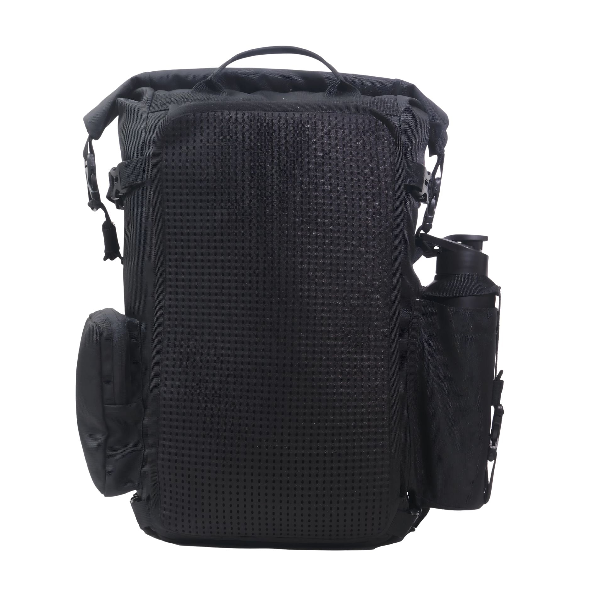 Motorcycle 25L black tail bag waterproof 