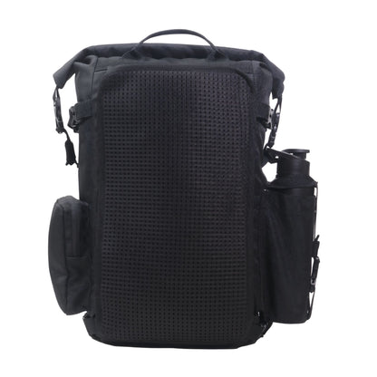 Motorcycle 25L black tail bag waterproof 