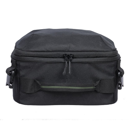 Motorcycle 10-40L black tail bag backpack convertible