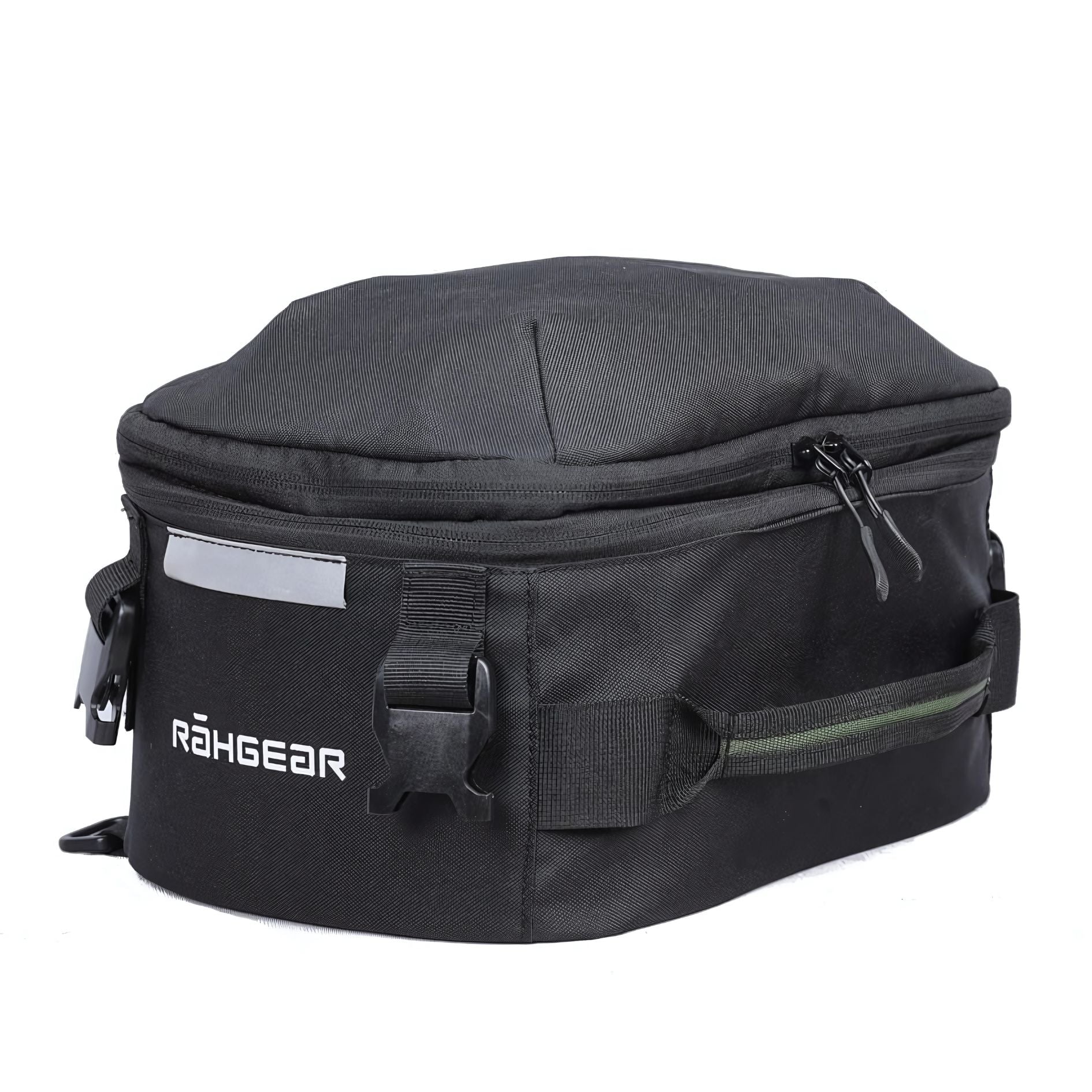 Motorcycle 10-40L black tail bag backpack convertible