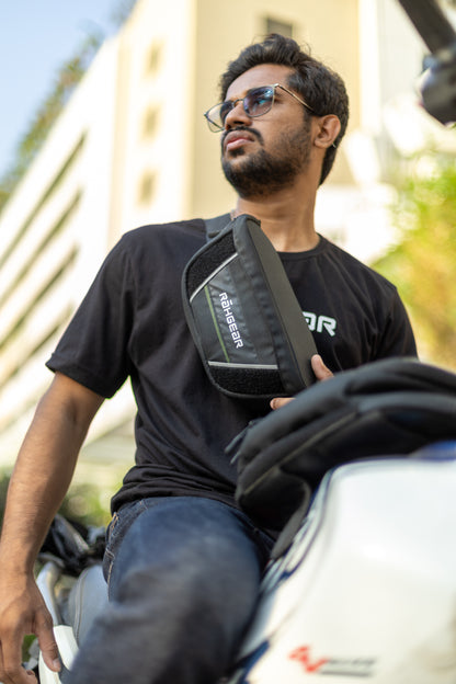 Motorcycle 2L black handlebar / waist bag 