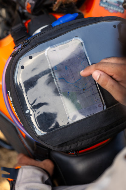 Motorcycle tank & hydration bag black