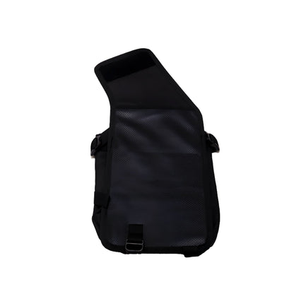 Motorcycle rackless saddle bag 55L black waterproof