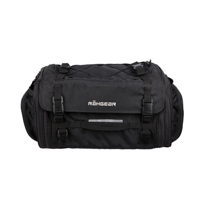 Motorcycle 60L expandable black tail bag waterproof