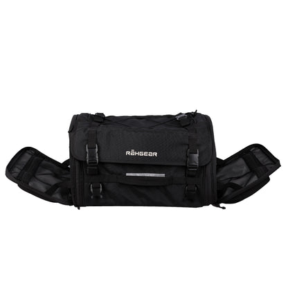 Motorcycle 60L expandable black tail bag waterproof