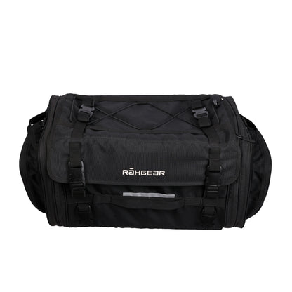 Motorcycle 60L expandable black tail bag waterproof