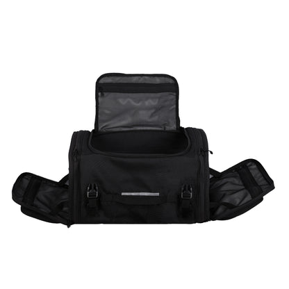 Motorcycle 60L expandable black tail bag waterproof