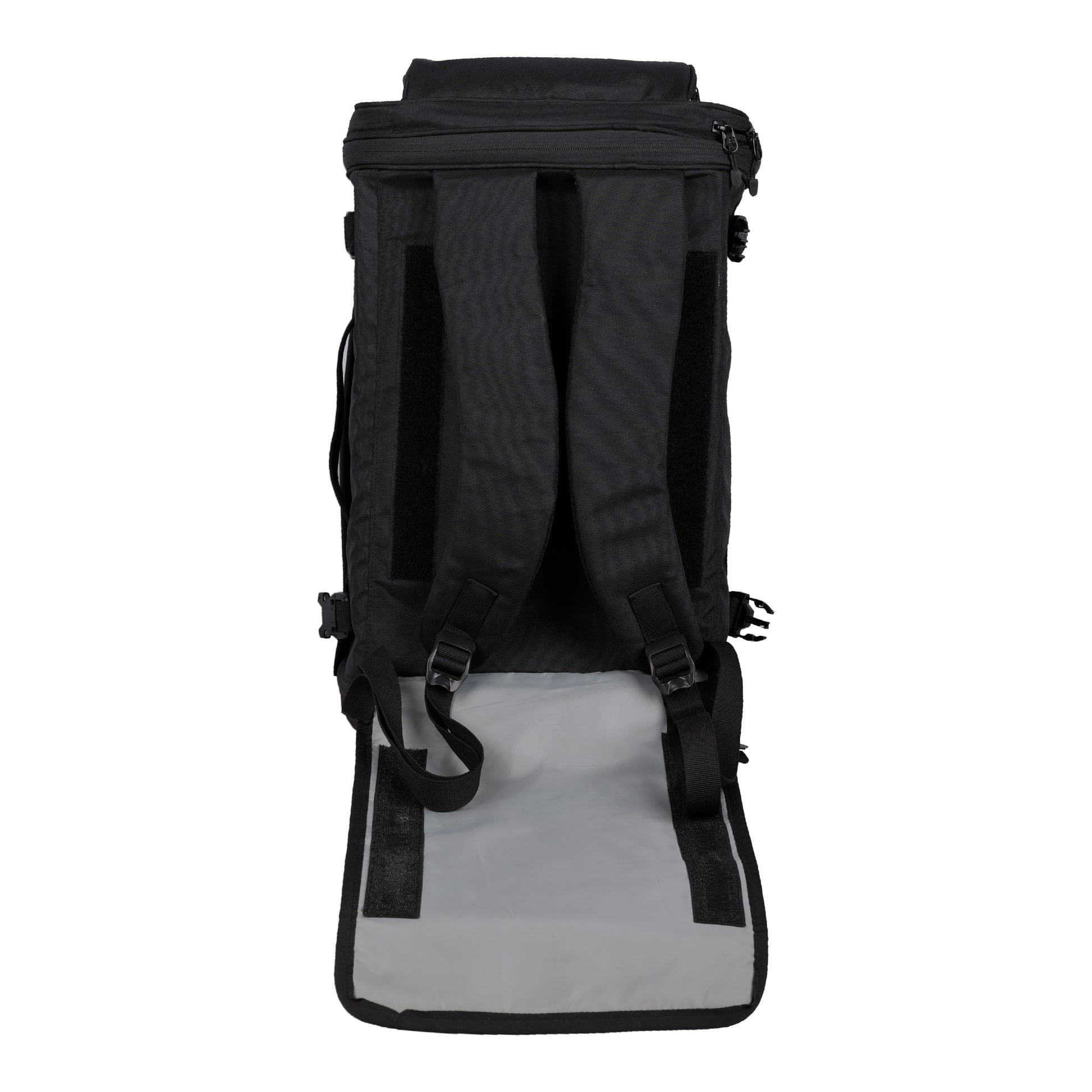 Motorcycle 60L expandable black tail bag waterproof