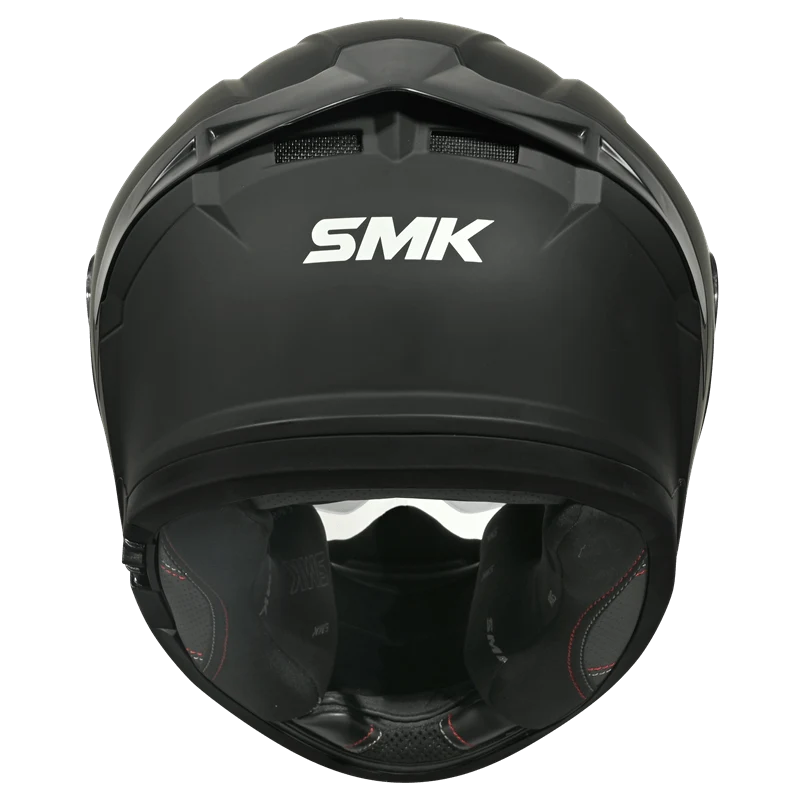 Motorcycle full face helmet Matt black pinlock 30 dual visor