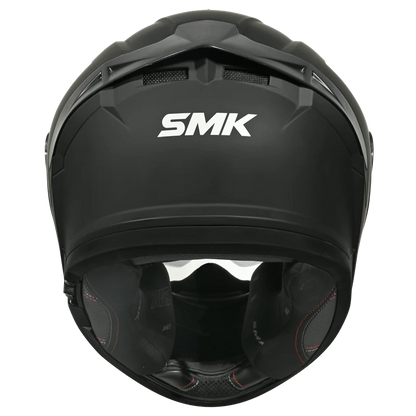 Motorcycle full face helmet Matt black pinlock 30 dual visor