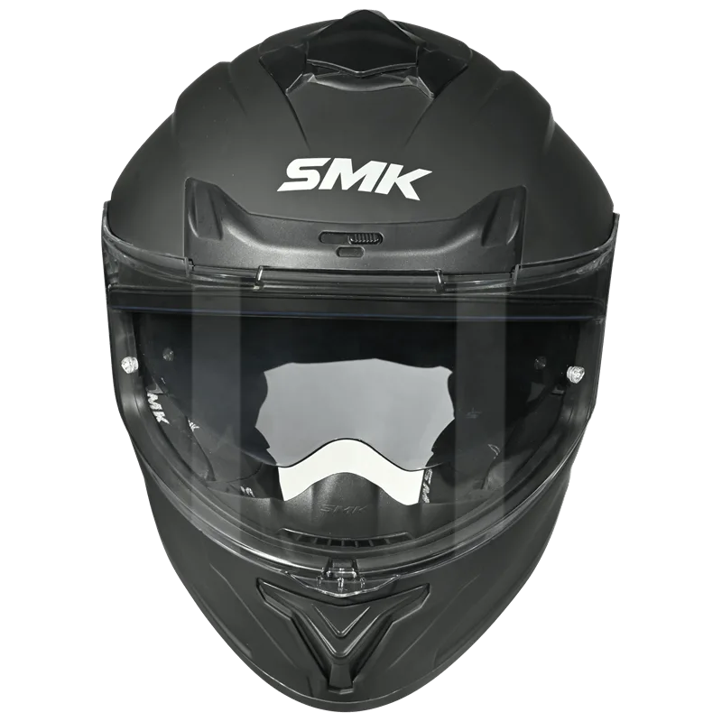 Motorcycle full face helmet Matt black pinlock 30 dual visor