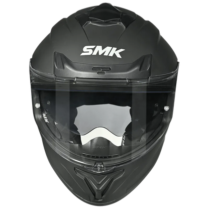 Motorcycle full face helmet Matt black pinlock 30 dual visor