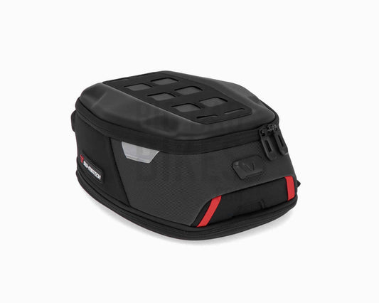Motorcycle magnetic tank bag black waterproof 6-9L 