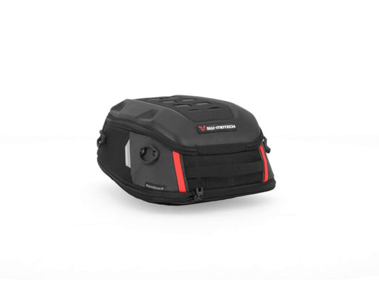 Motorcycle black tail bag 8-14L waterproof