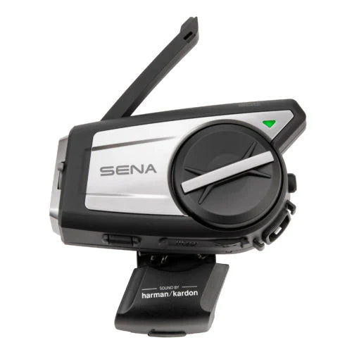 Sena 50C Motorcycle Communication & 4K Camera System with Sound by Harman Kardon Integrated Mesh Communication