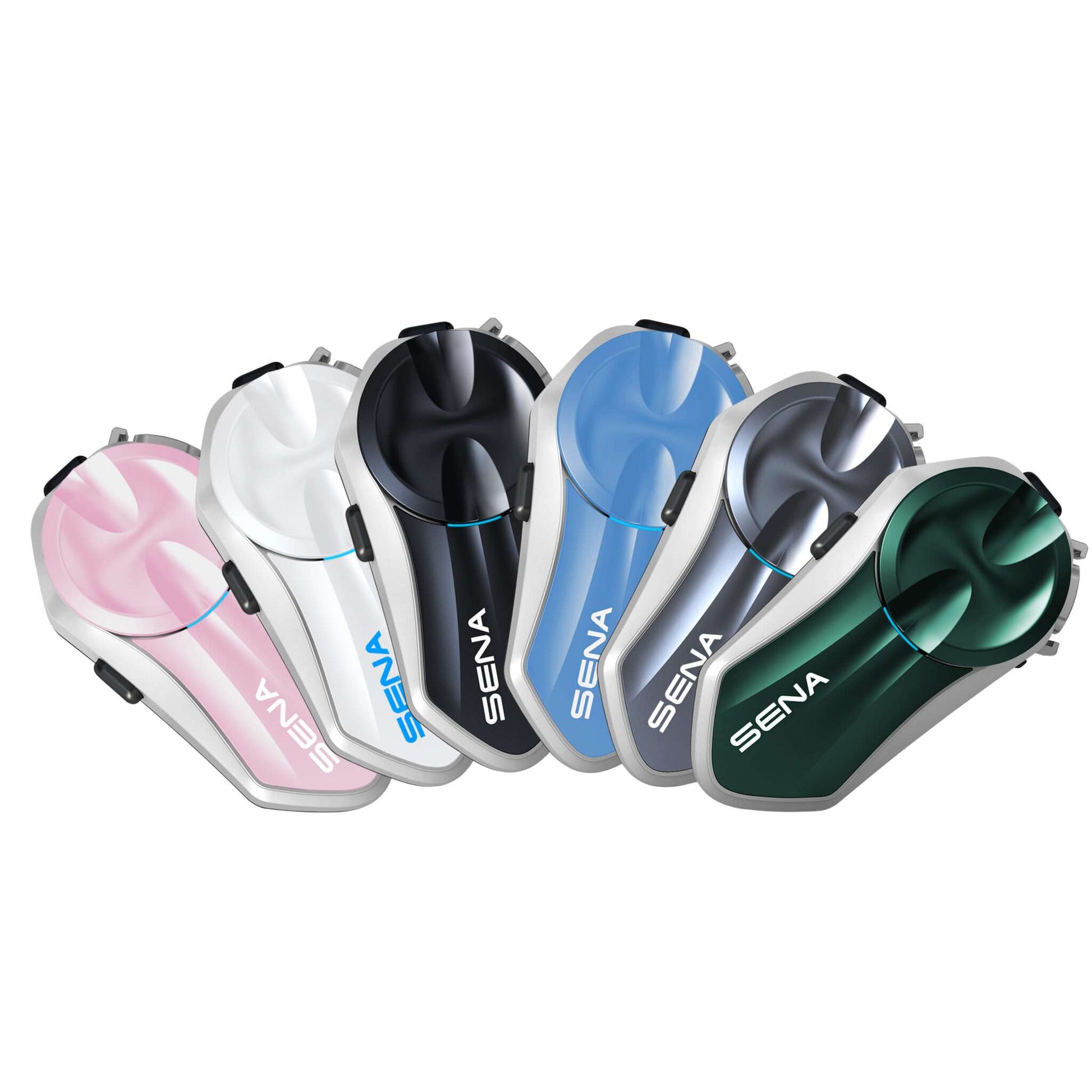 Motorcycle bluetooth communication system - various colour faceplates colours