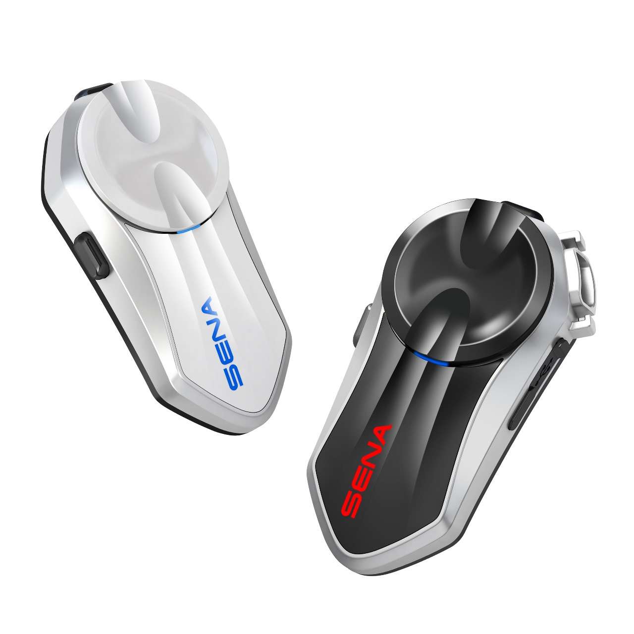 Motorcycle bluetooth communication system - various colour faceplates variant