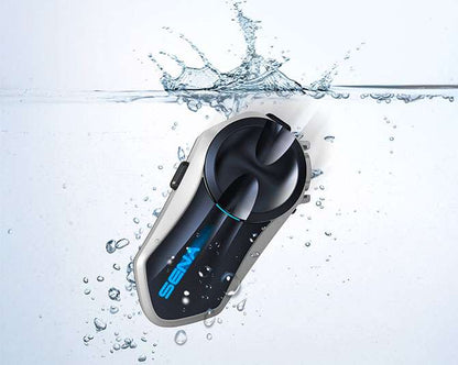 Motorcycle bluetooth communication system - various colour faceplates waterproof