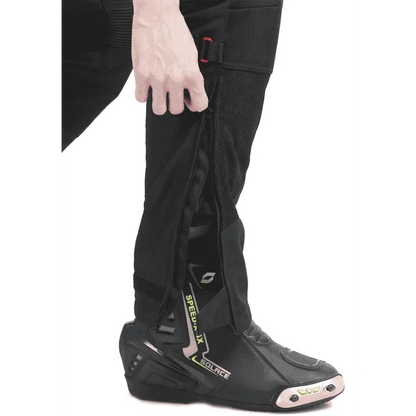 Motorcycle riding level 2 armoured mesh pant black