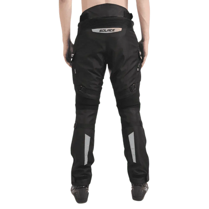 Motorcycle riding level 2 armoured mesh pant black