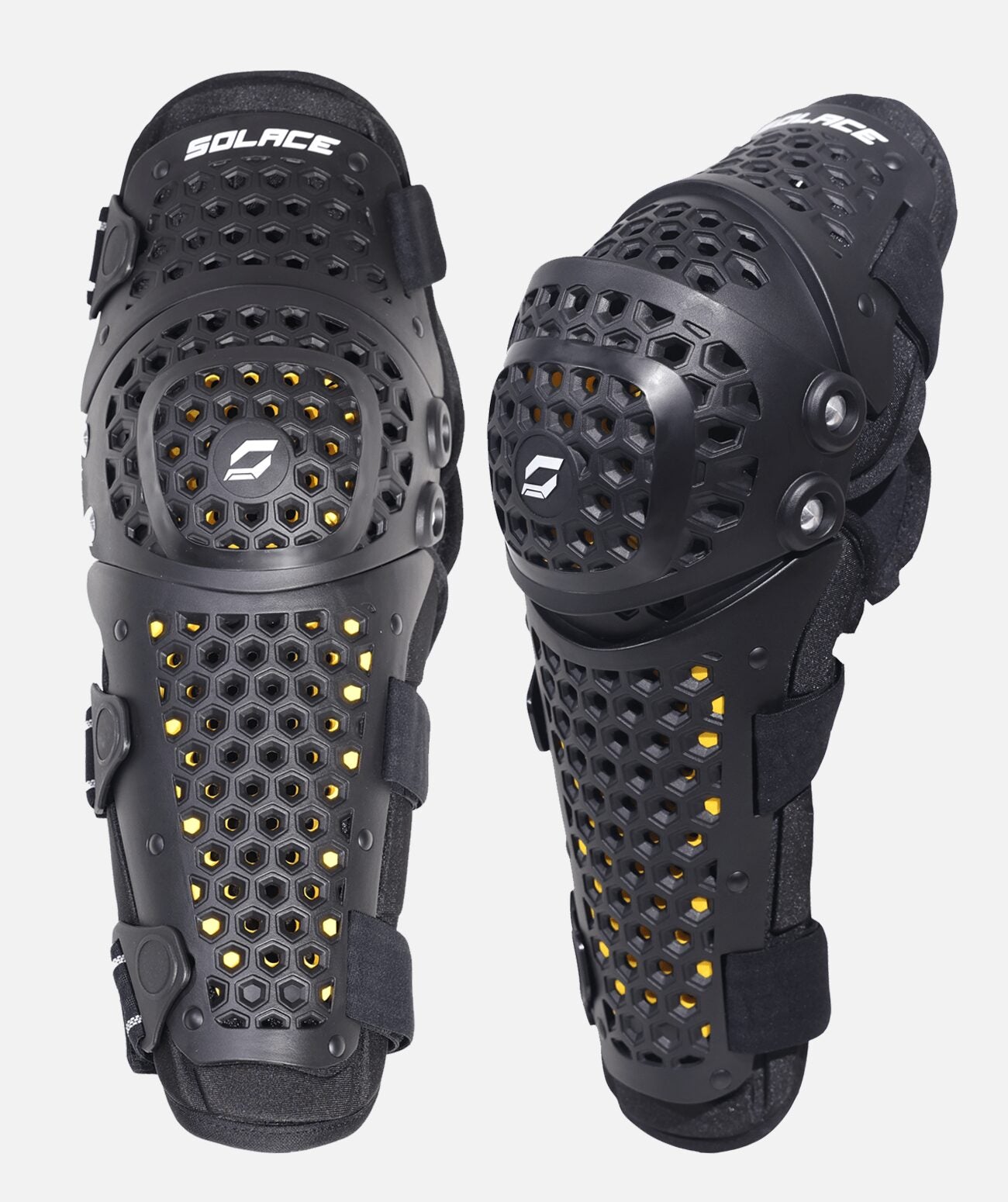 Motorcycle riding knee guard for protection 