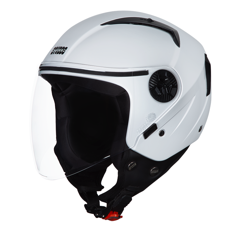 Motorcycle / Scooter half face open face helmet white