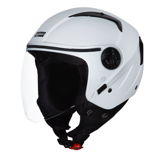 Motorcycle / Scooter half face open face helmet white