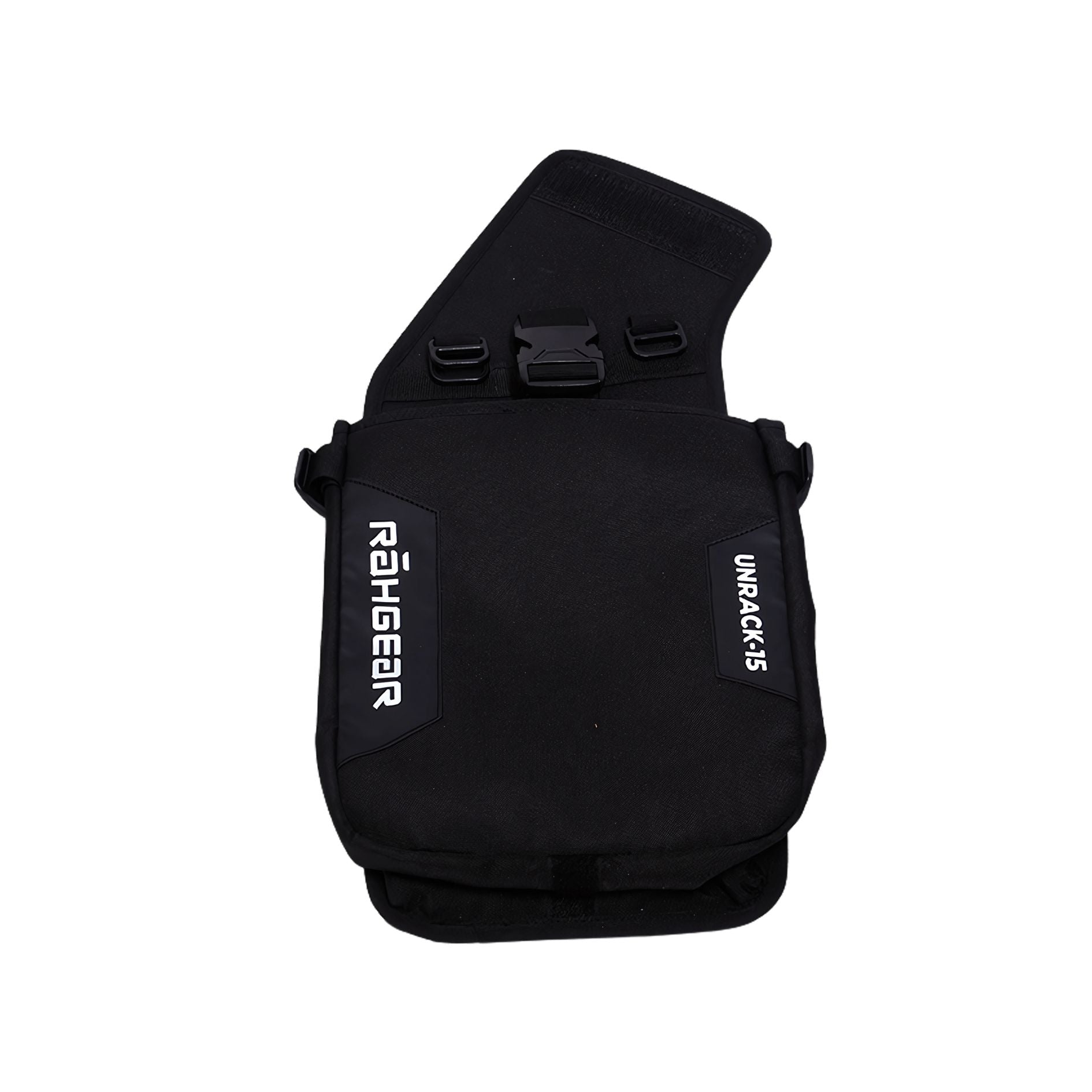 Motorcycle rackless saddle bag 55L black waterproof