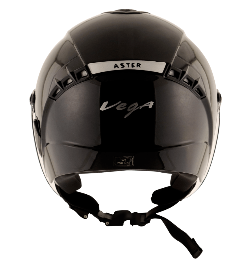 motorcycle/scooter half/open face helmet solid black women/men
