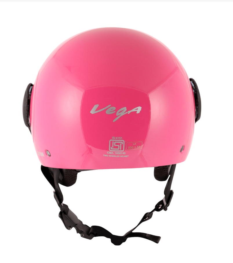 Scooter / motorcycle womens open face helmet pink