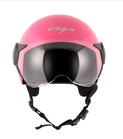 Scooter / motorcycle womens open face helmet pink