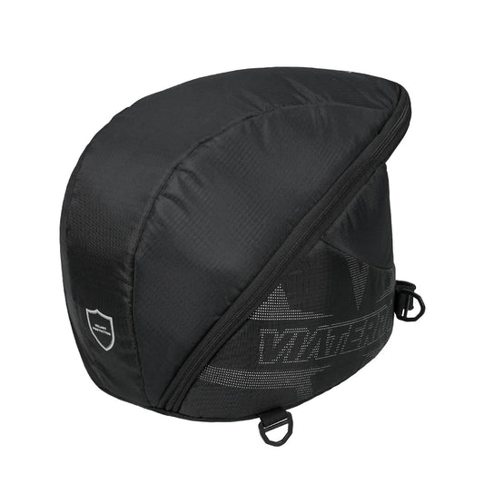 Motorcycle adventure helmet bag black