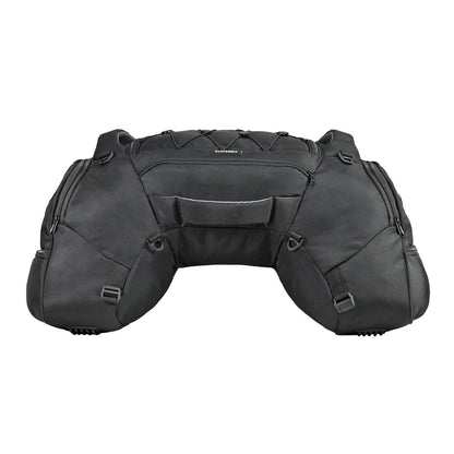 Motorcycle sports touring waterproof universal 64L black tail bag