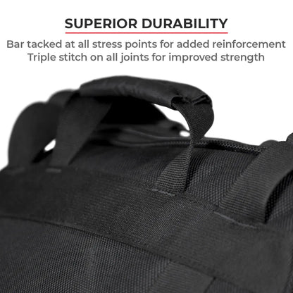 Motorcycle 64L black saddle luggage bags waterproof 